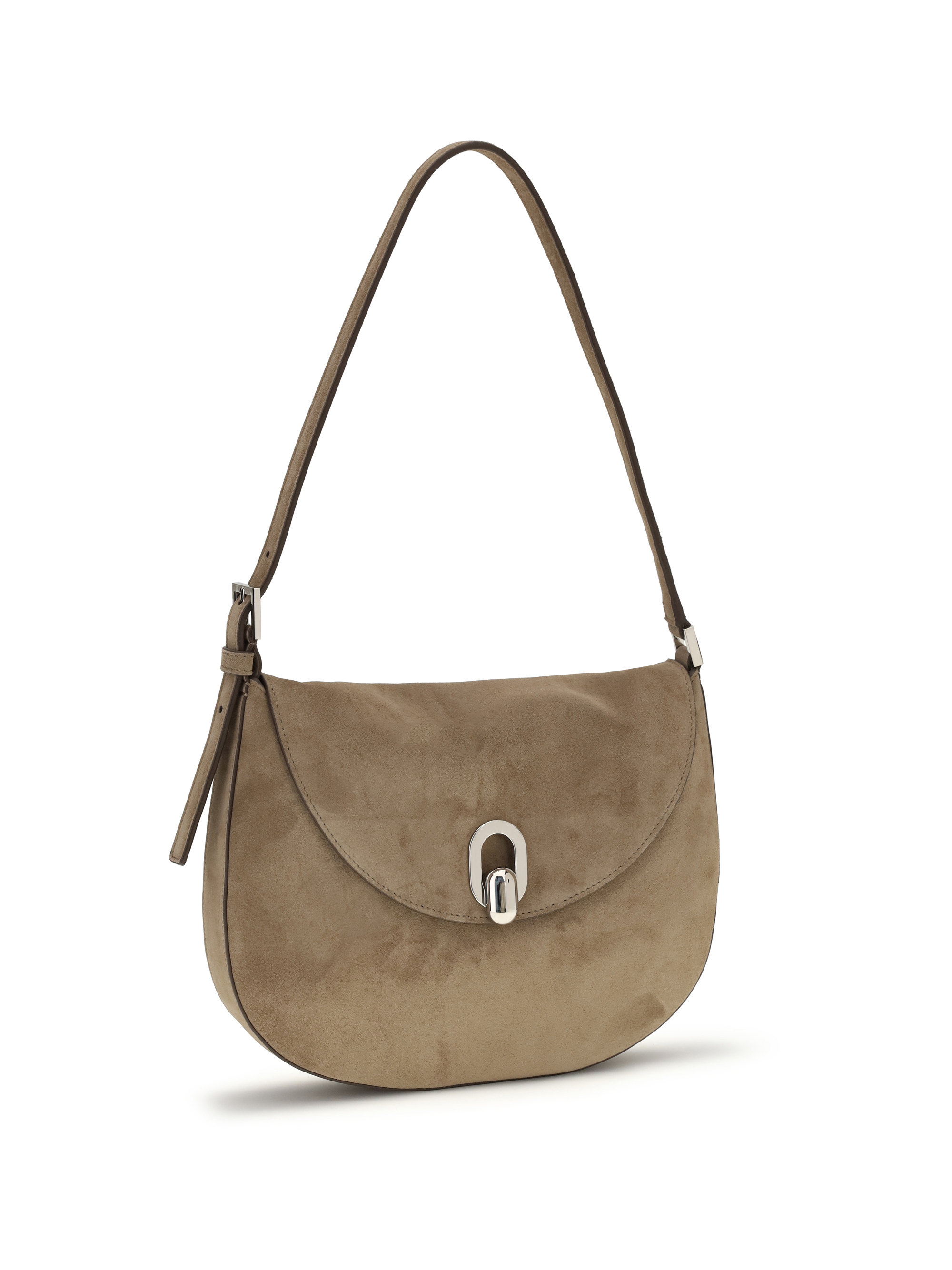 Savette Round Hobo Shoulder Bag