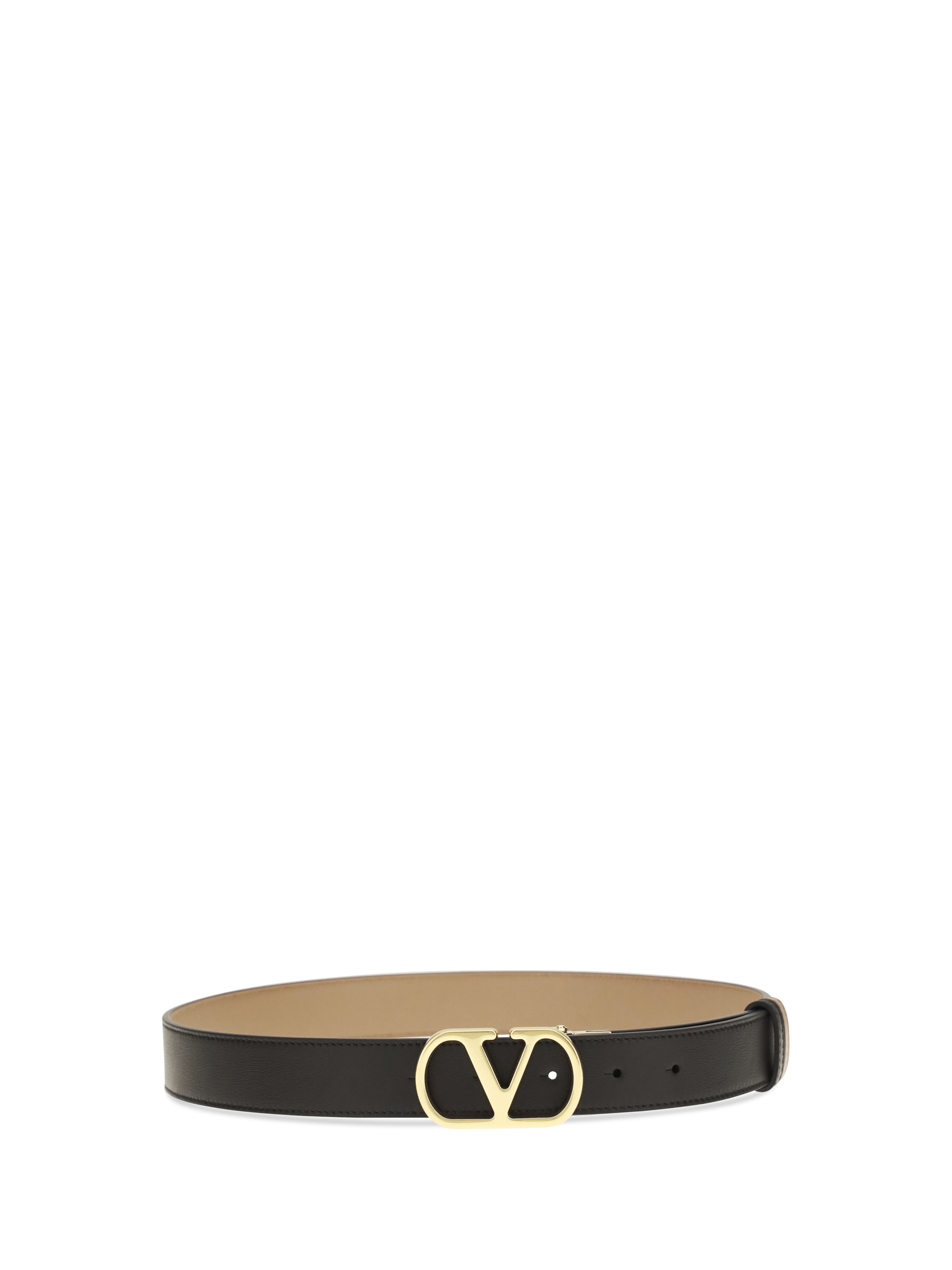 Reversible VLogo Signature Belt