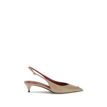VLogo Signature kitten-heel slingback Pumps