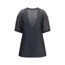 Hybrid Dress with sheer T-shirt