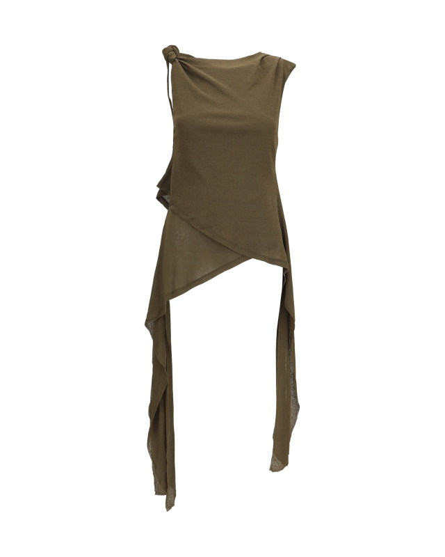 Asymmetrical knot Top