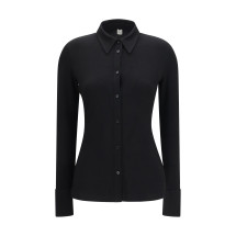 Viscose Shirt with high cuffs