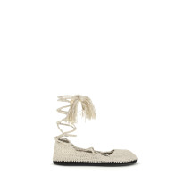 The Sound Of The Sea lace-up Ballerinas