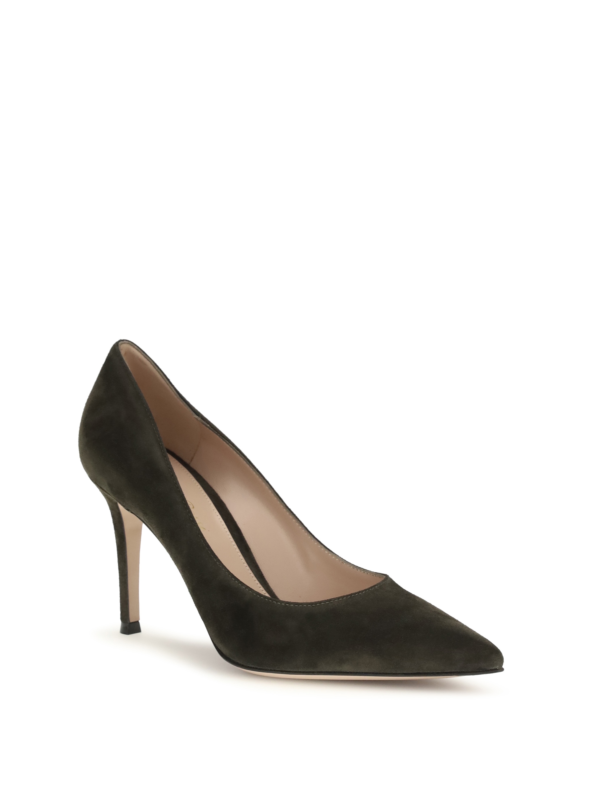 Suede Pumps