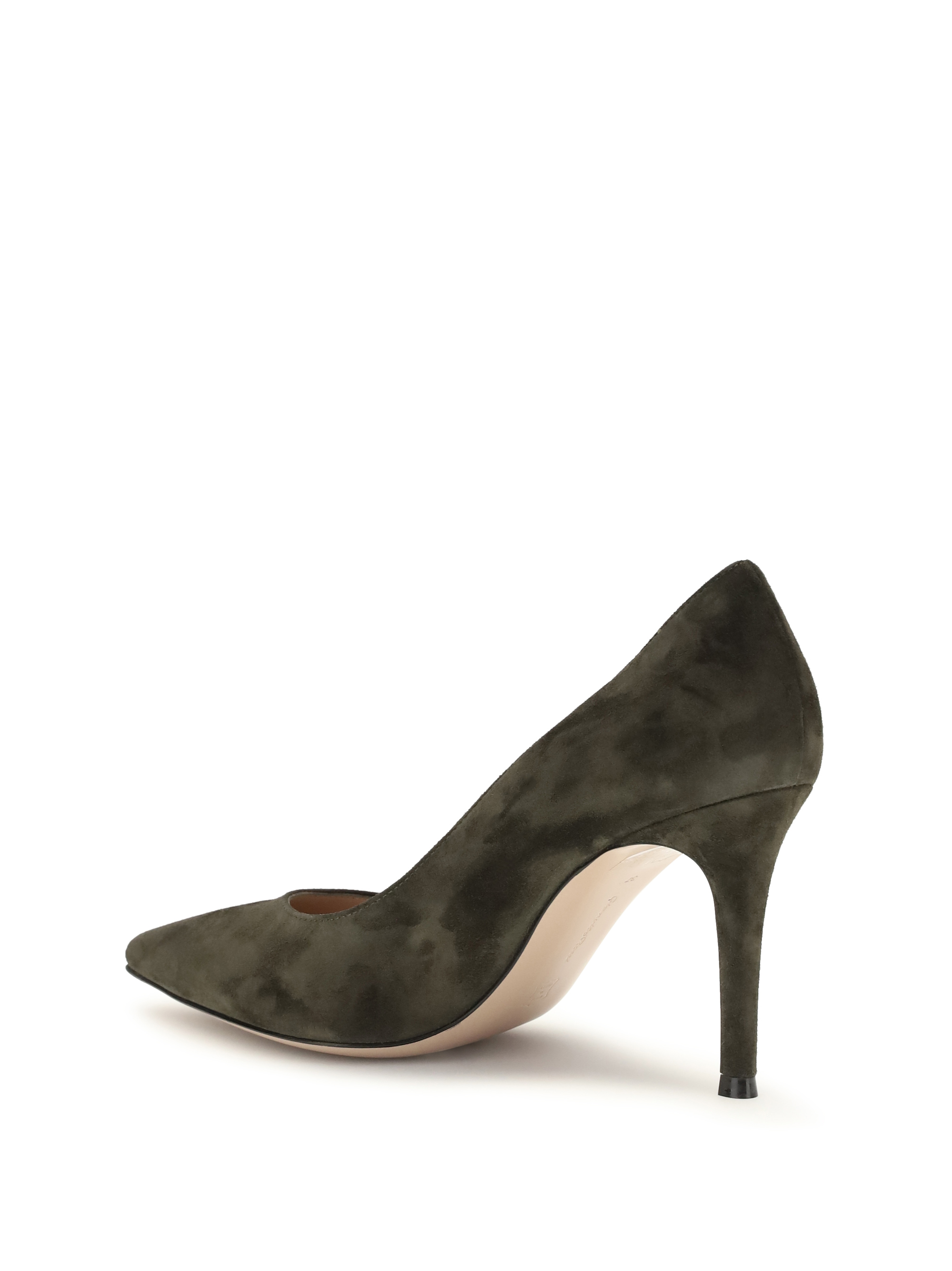 Suede Pumps