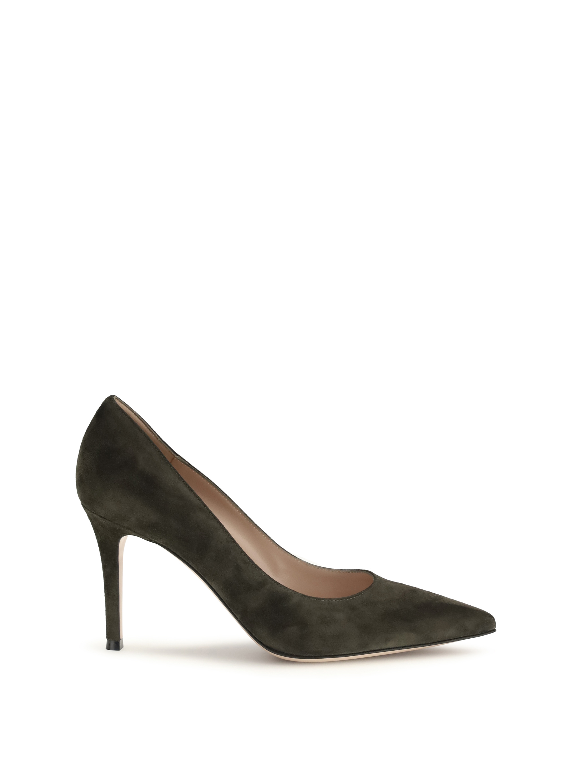 Suede Pumps
