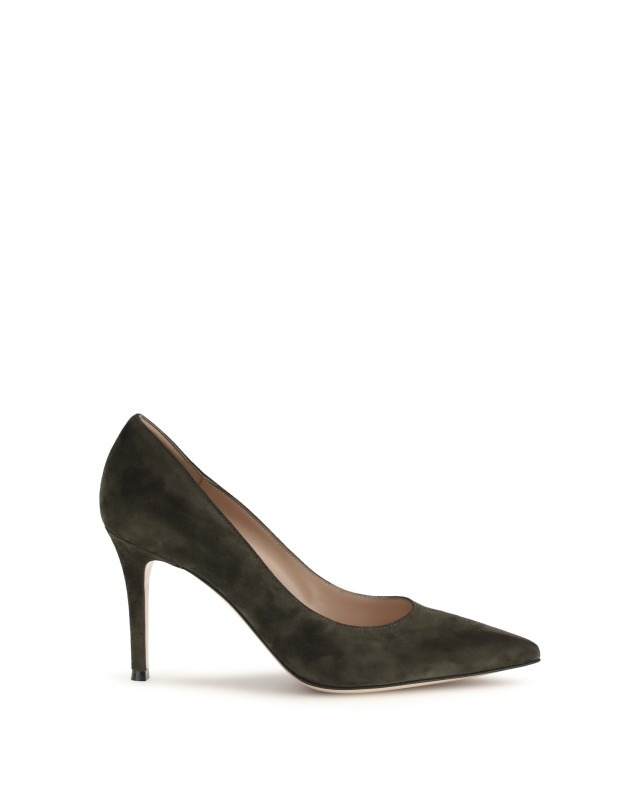 Suede Pumps