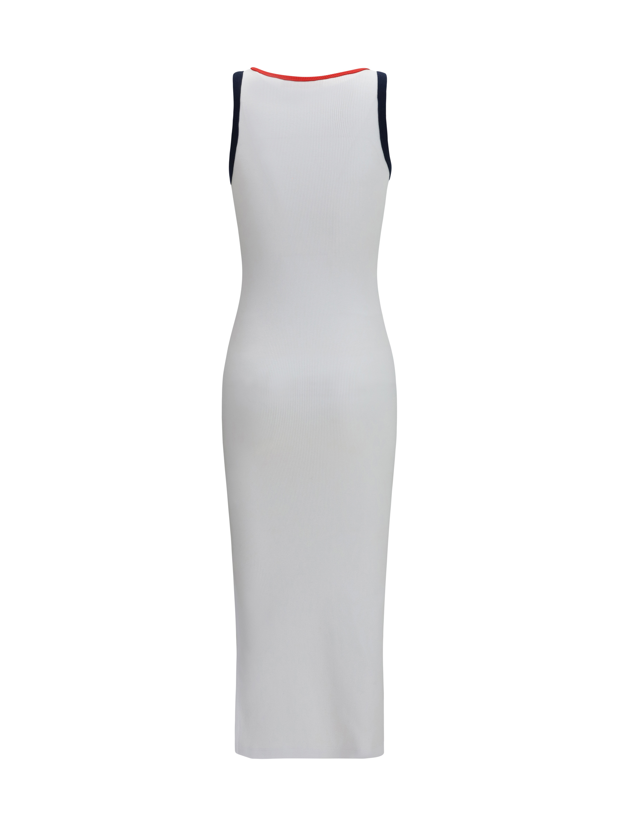 Midi Dress in ribbed cotton