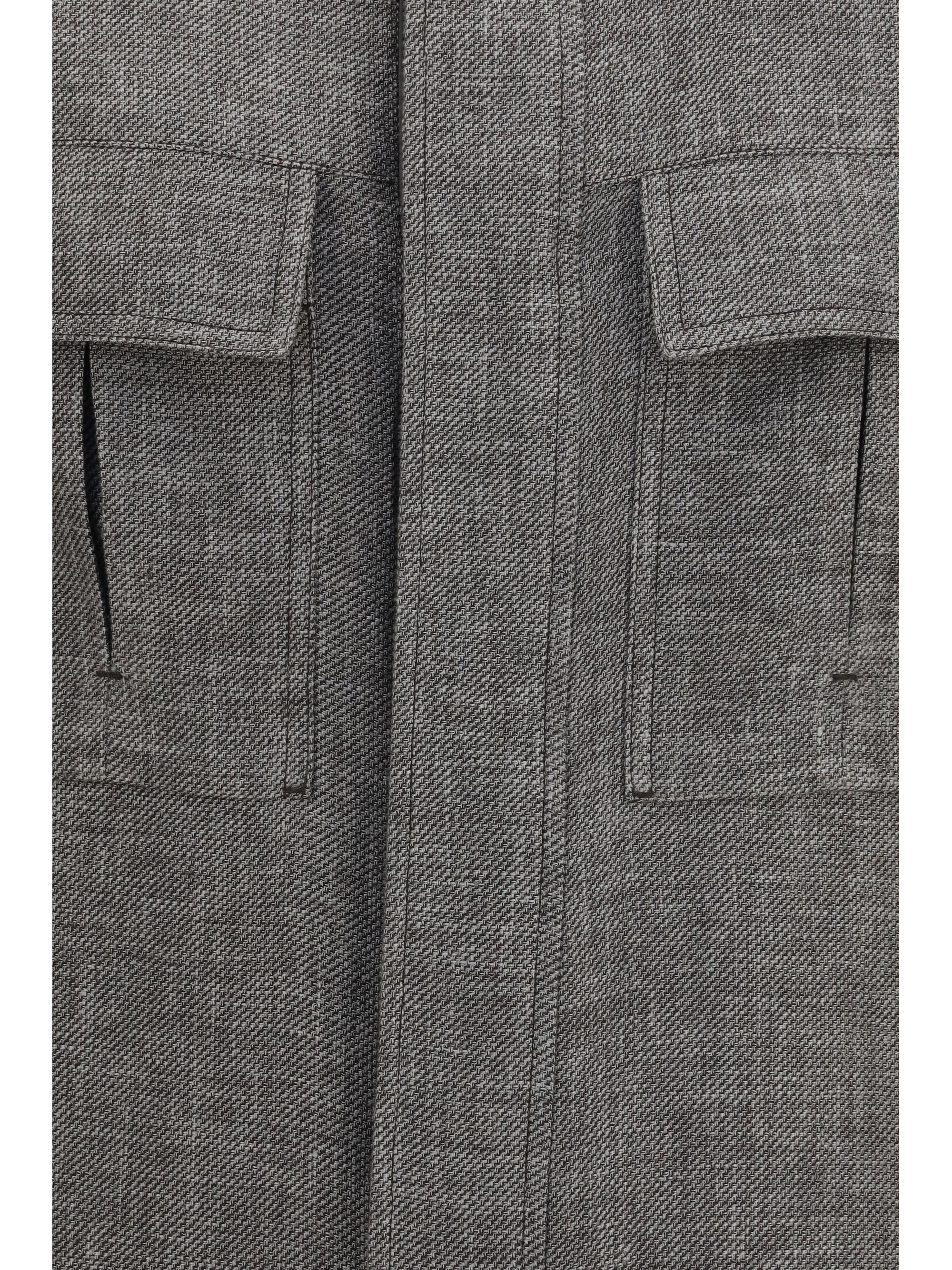 High-collar Shirt Jacket