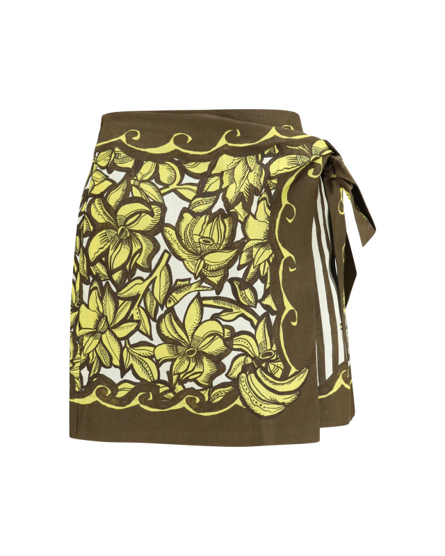 Mona wrap mini Skirt