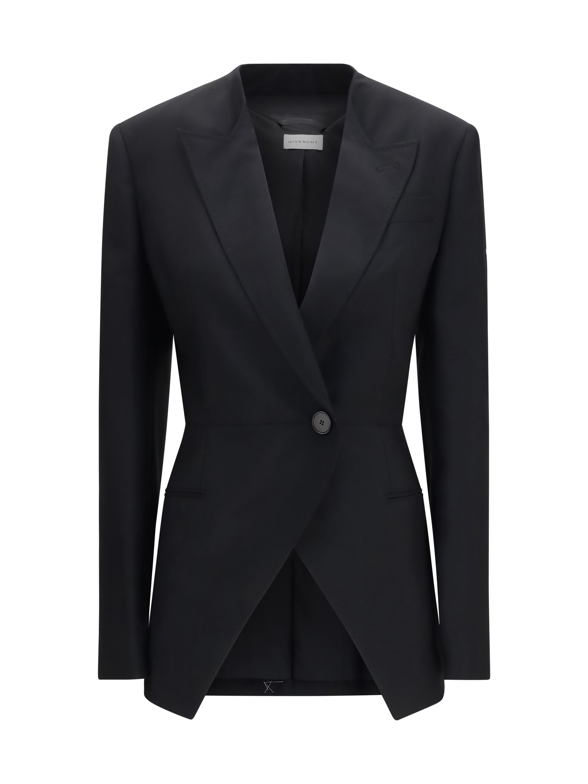 Cut-out double-breasted Blazer