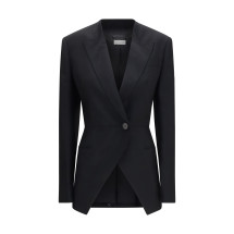 Cut-out double-breasted Blazer