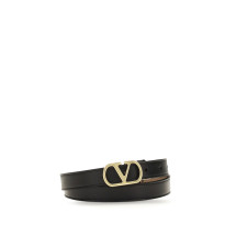 Reversible VLogo Signature Belt
