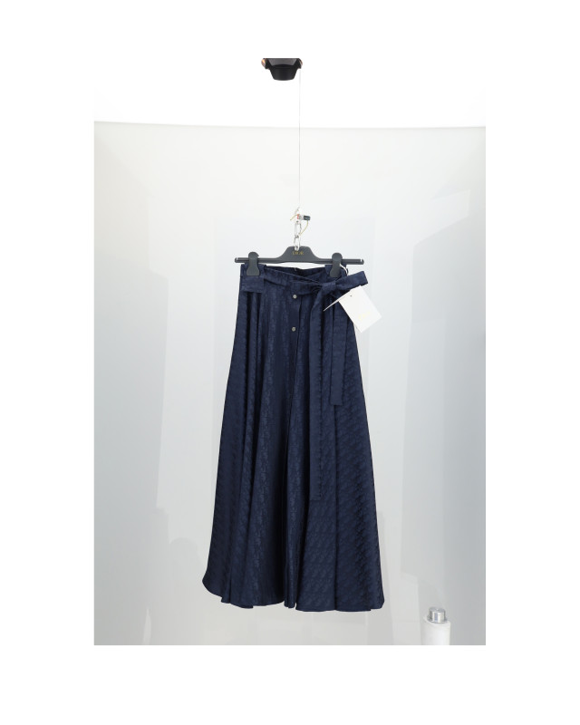 SKIRT OBLIQUE TON SUR TON