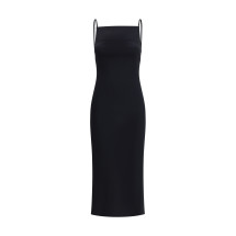 Midi Dress with draped back