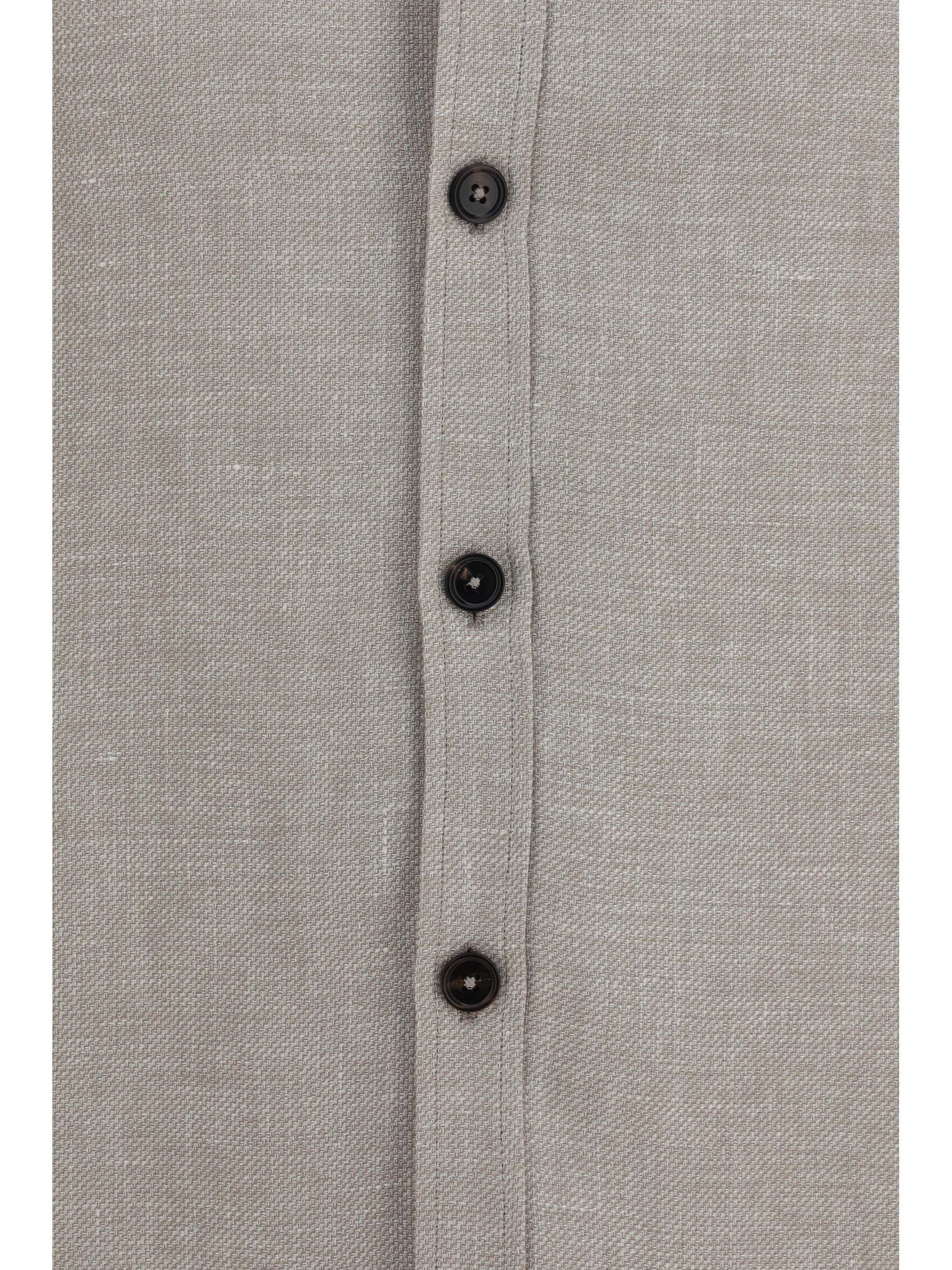 Cashmere, linen, and silk Overshirt