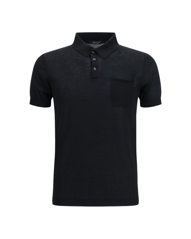 Short-sleeve Polo in cotton