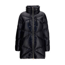 Quilted drawstring down Jacket