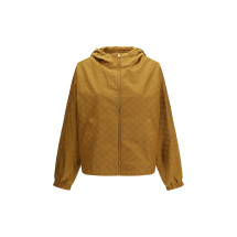 Short technical jacquard Jacket with all-over GG motif