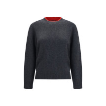Otis cashmere Sweater with two-tone collar