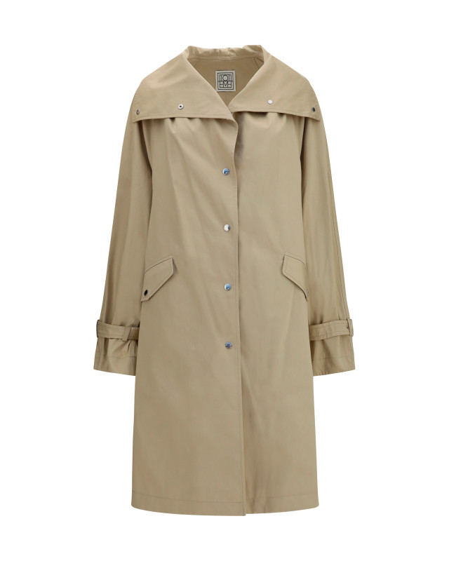 Oversized cotton Trench