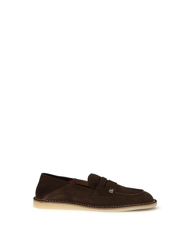 Suede Loafers