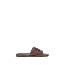 Grained leather Sandals