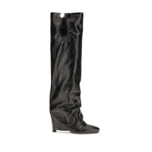Knee-high eco-leather Boots