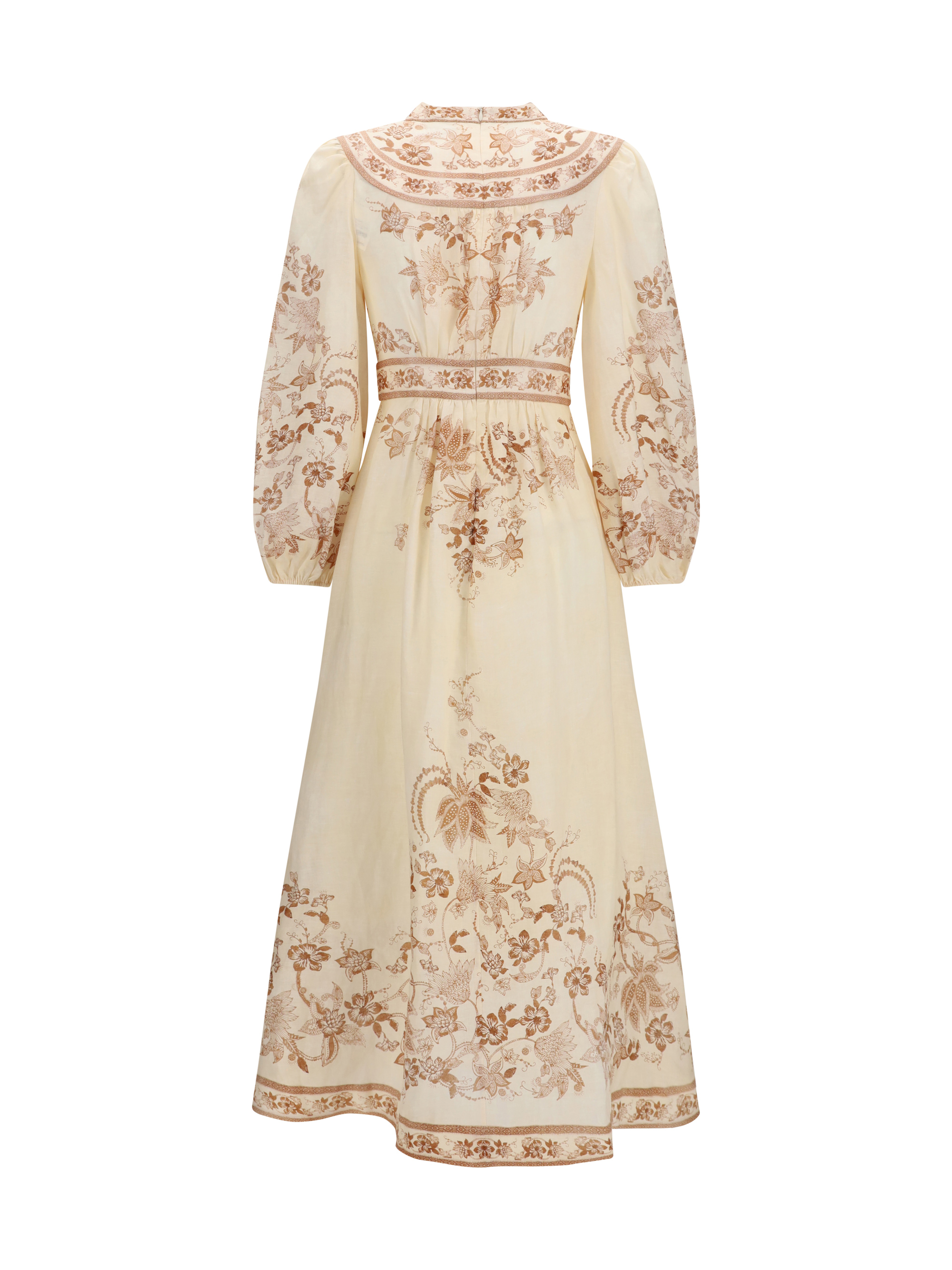 Indra Plunge floral Dress