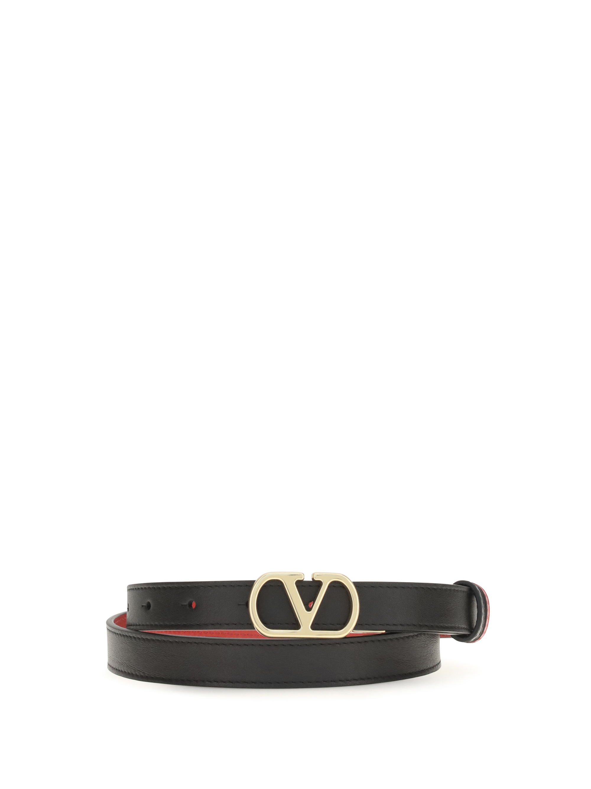 Reversible VLogo Signature Belt