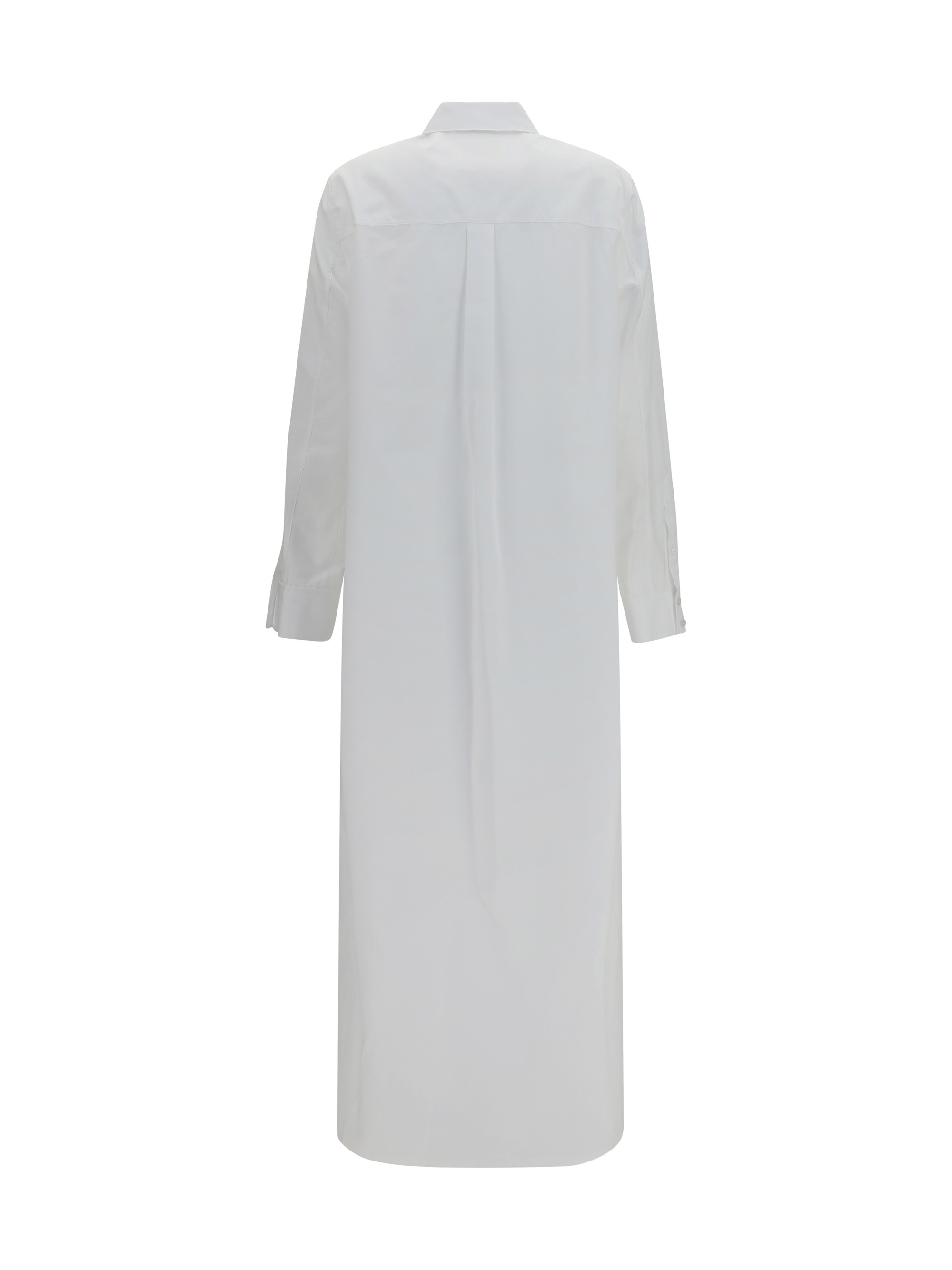 Asymmetric cotton poplin Shirt
