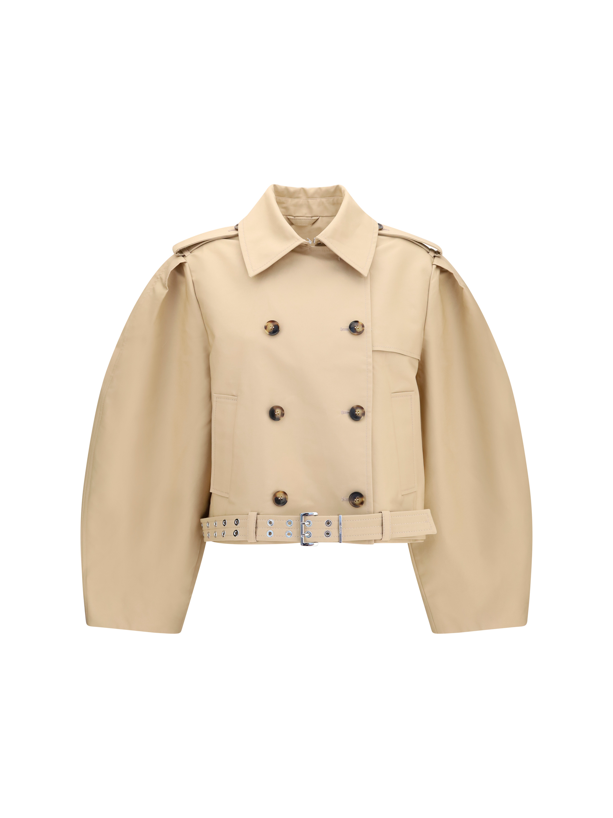 Double-breasted belted Jacket