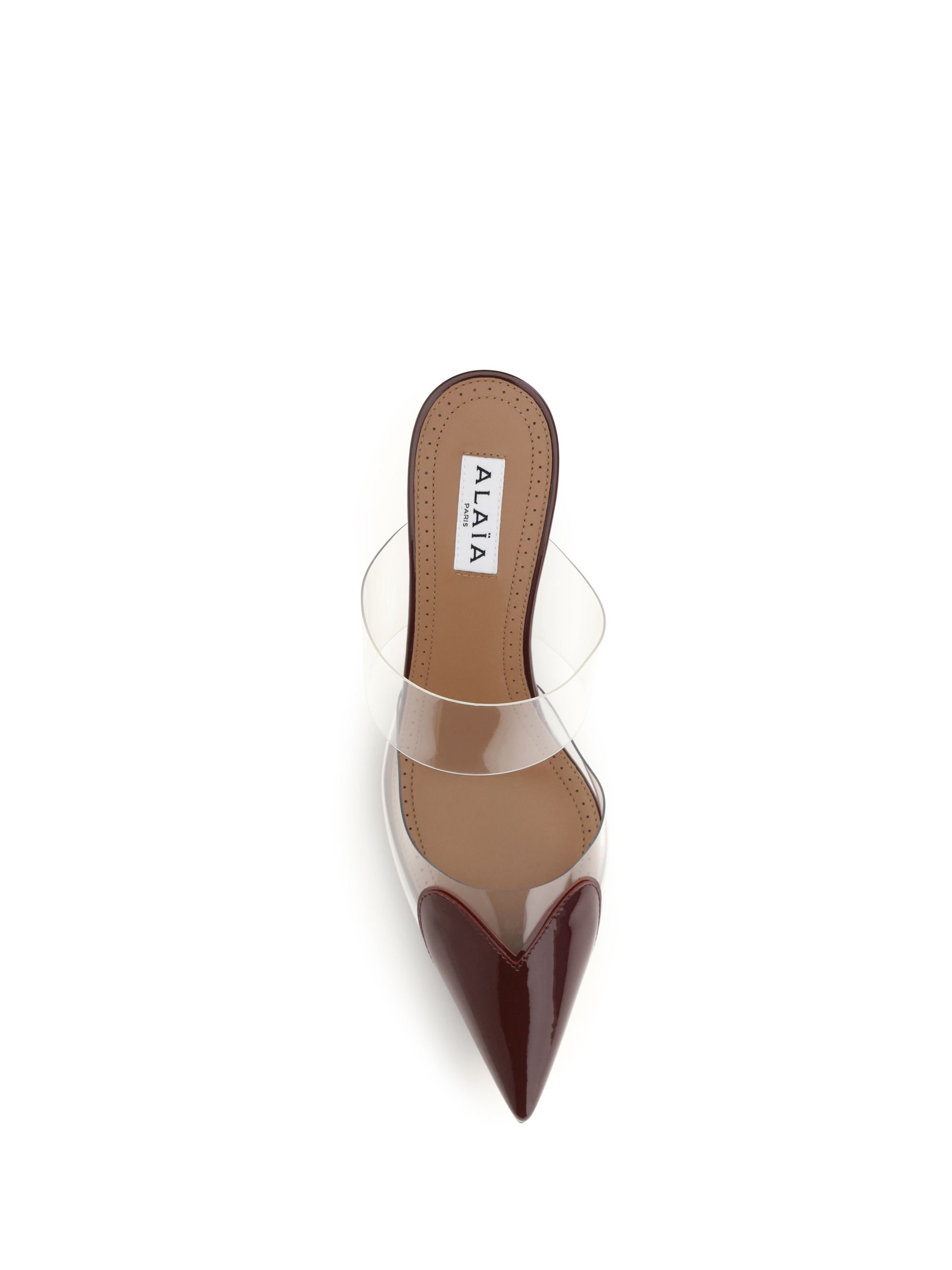 Le Coeur patent leather Mules