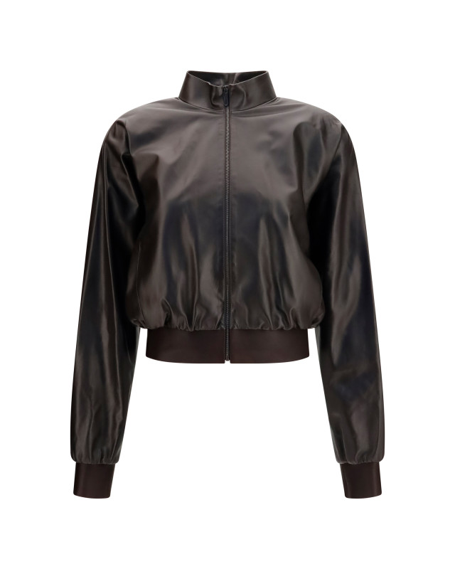 Soft nappa Bomber Jacket