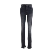 Skinny washed cotton denim Jeans