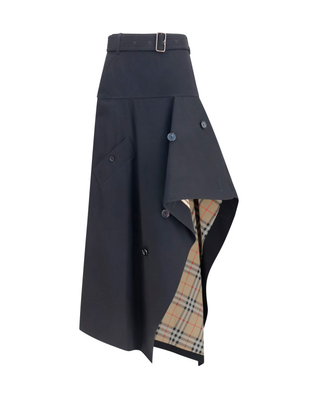Heather asymmetric Skirt