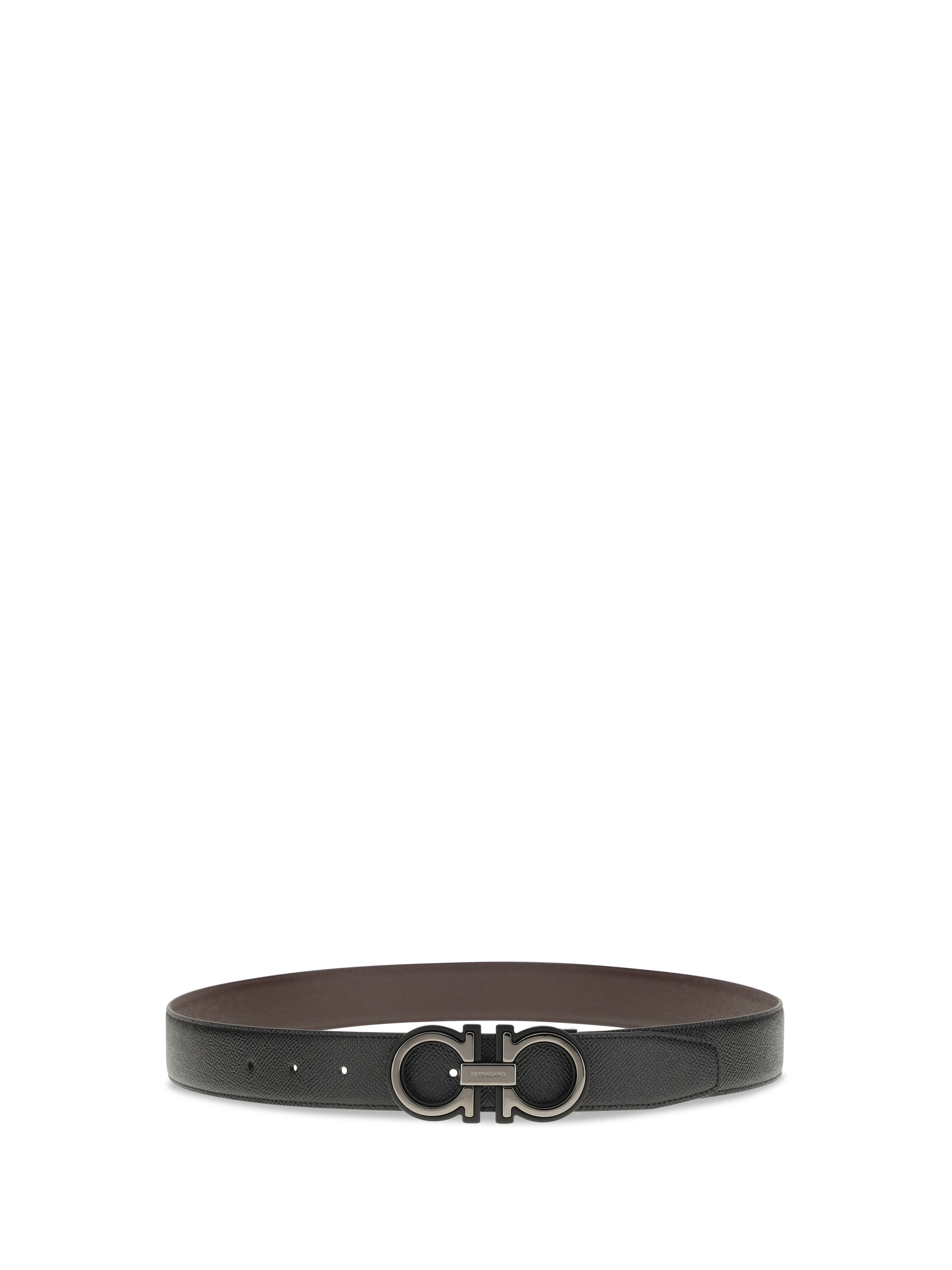 Reversible and adjustable Gancini Belt