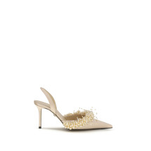 Slingback Pumps with pearls