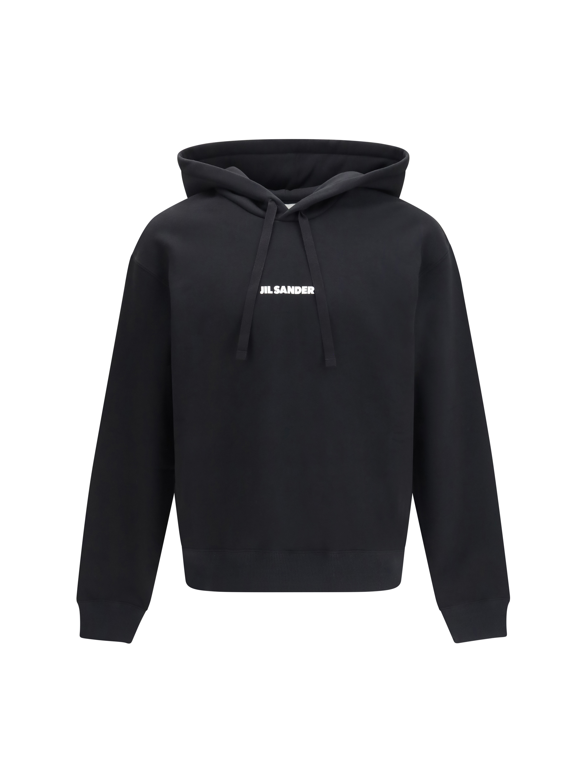 Cotton logo-detail Hoodie