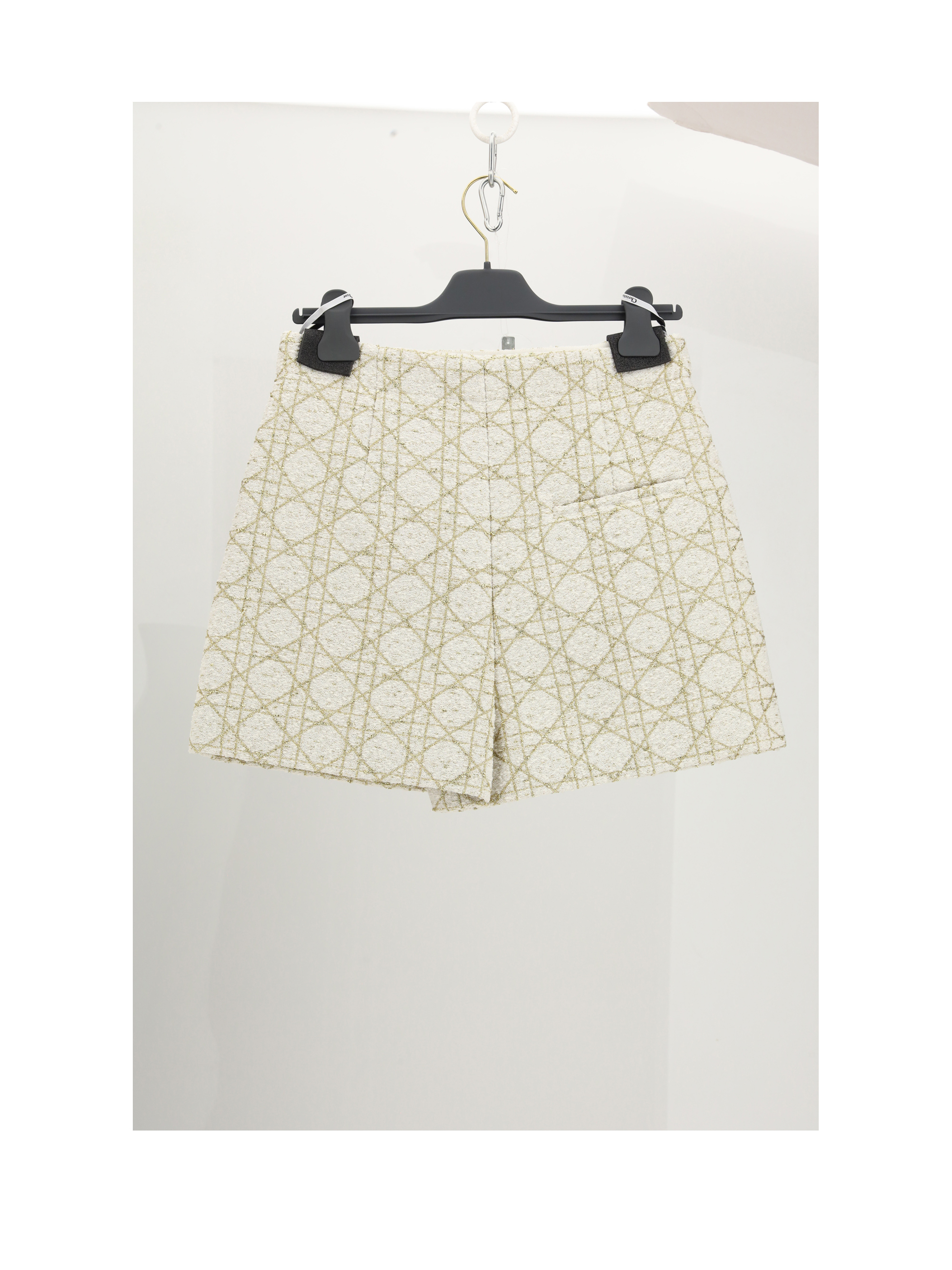 SHORT/JUPE DB-TWEED CANNAGE OR