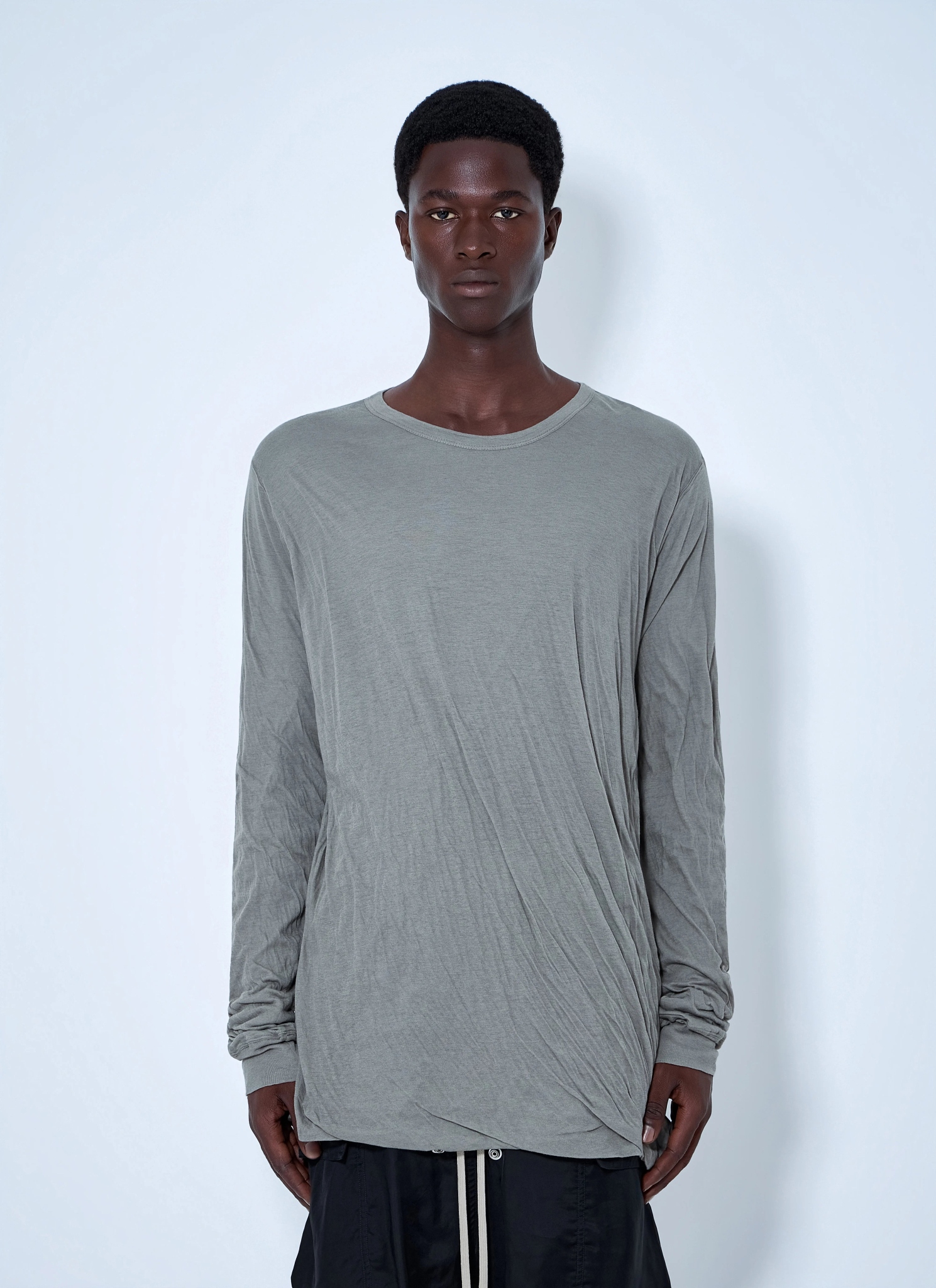 [Rick Owens] T-shirts Long Sleeve FW26 RU02F4258