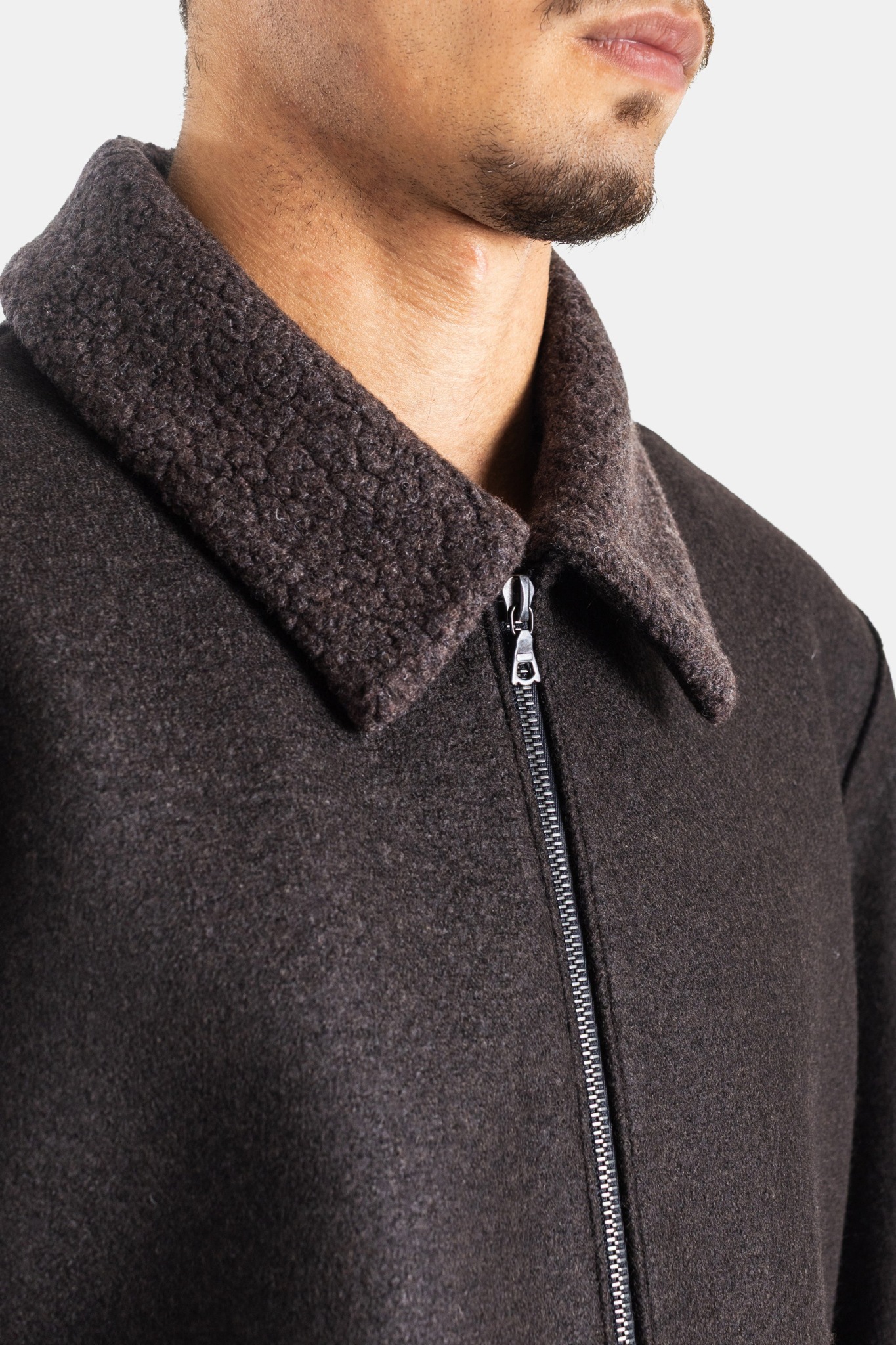 [Harris Wharf] Jacket FW26 CH9341MLK-W