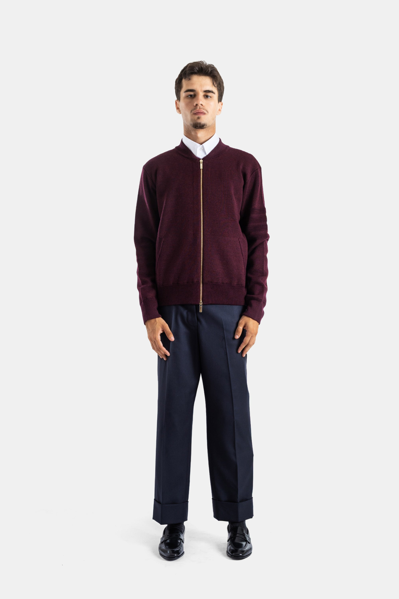 [Thom Browne] Bomber Jacket FW26 MKJ144A-Y1055