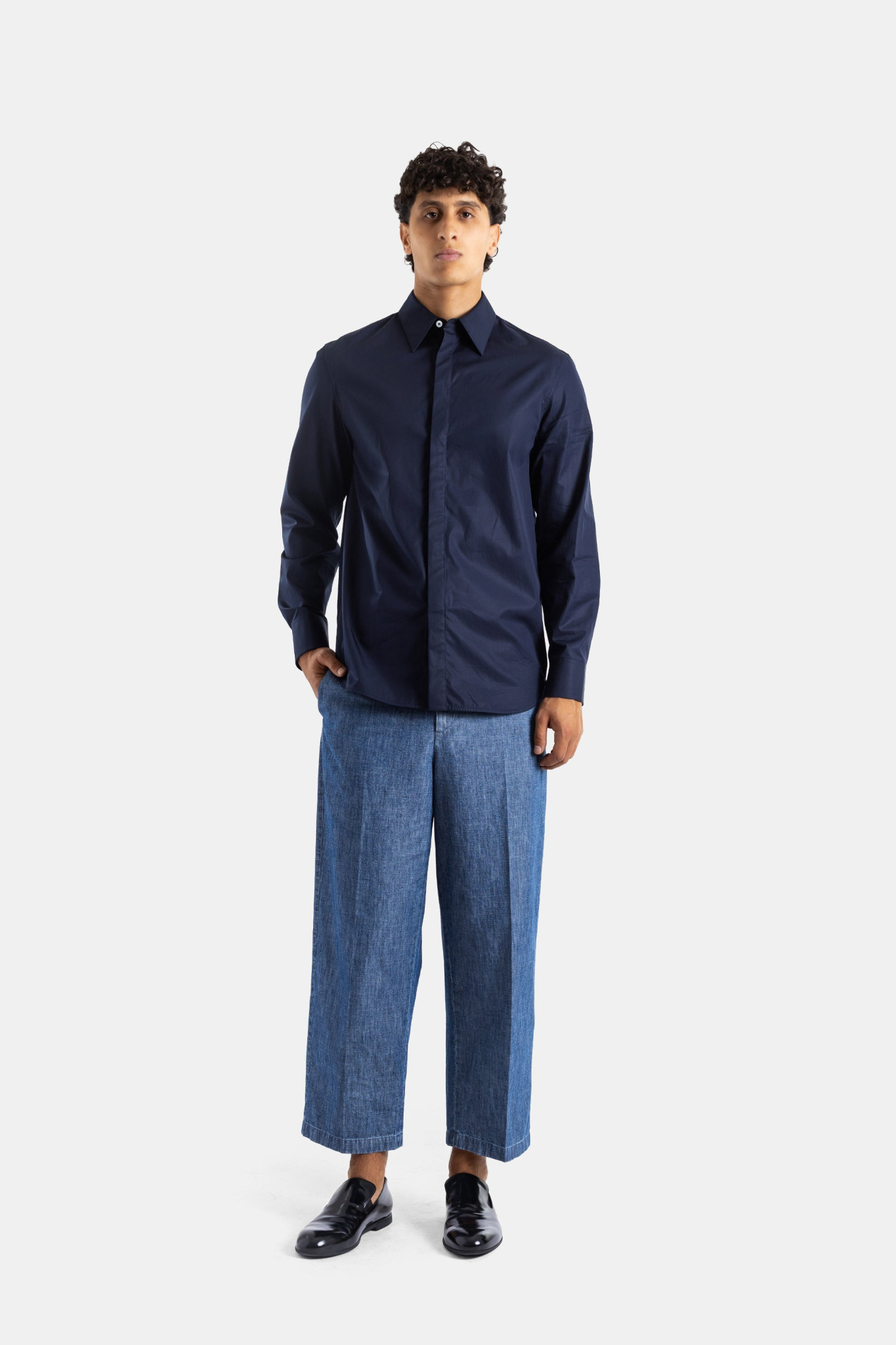[Jil Sander] Shirts Long Sleeve FW25 J23DL0106J45001