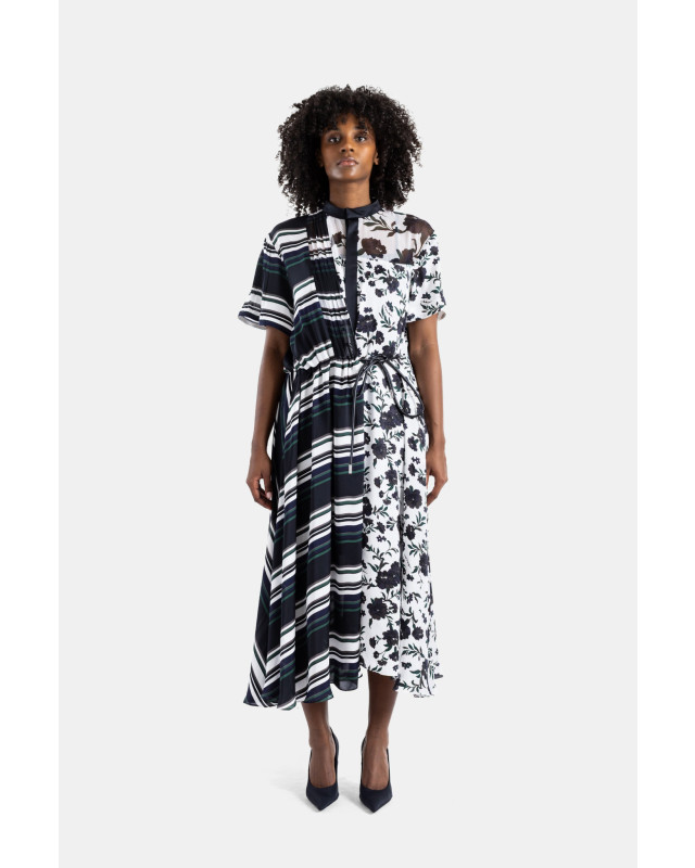 [Sacai] Short sleeve dress SS26 26-08524