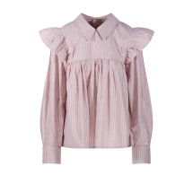 [GANNI] Shirts Long Sleeve SS26 A1040084