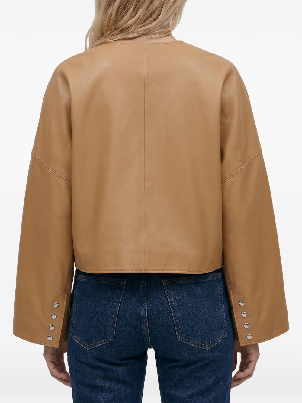 [Celine] Leather Jacket FW26 RV14O1437GDL8