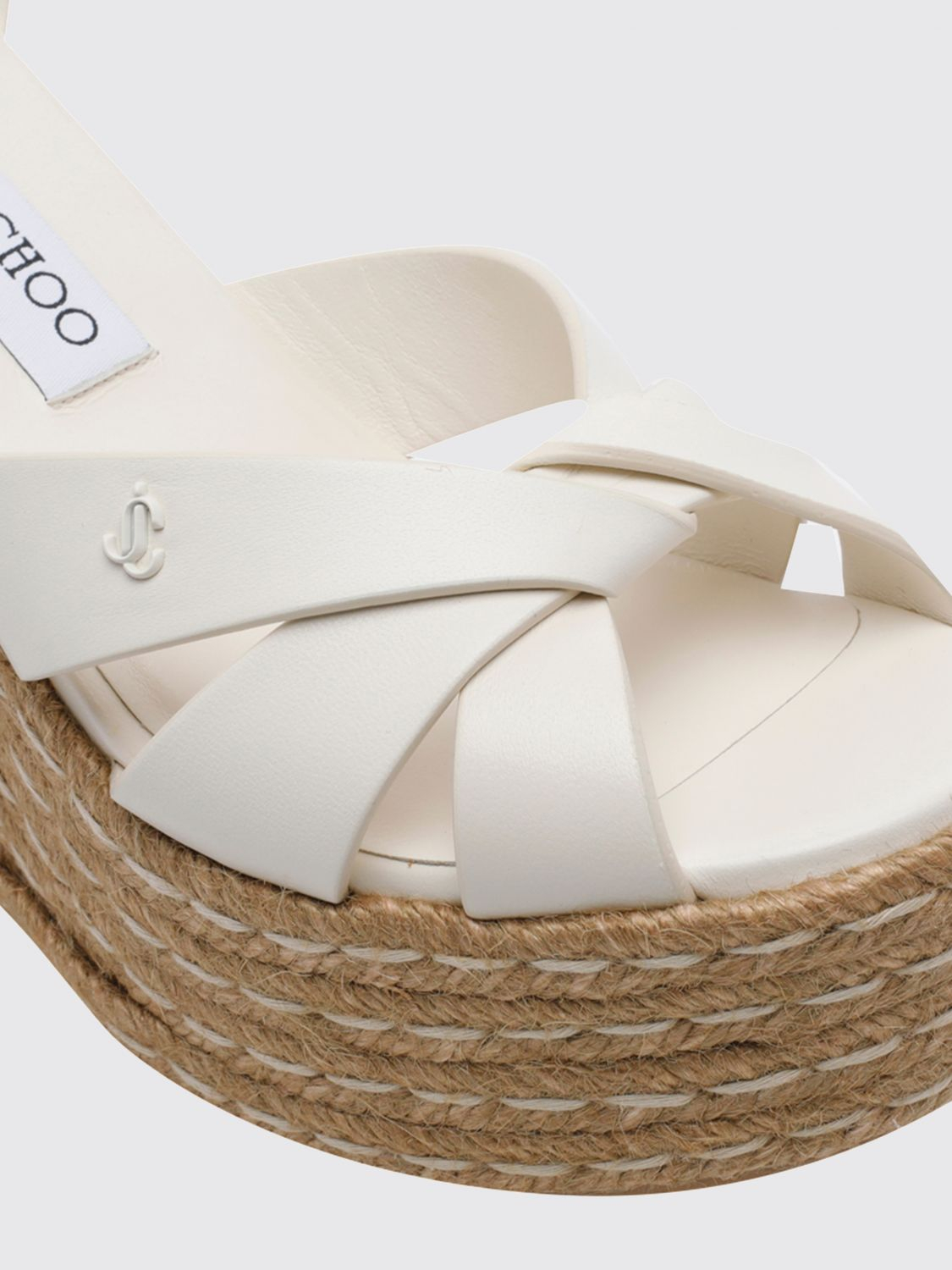 [Jimmy Choo] Wedges FW26 KORRA100NAP LATTE