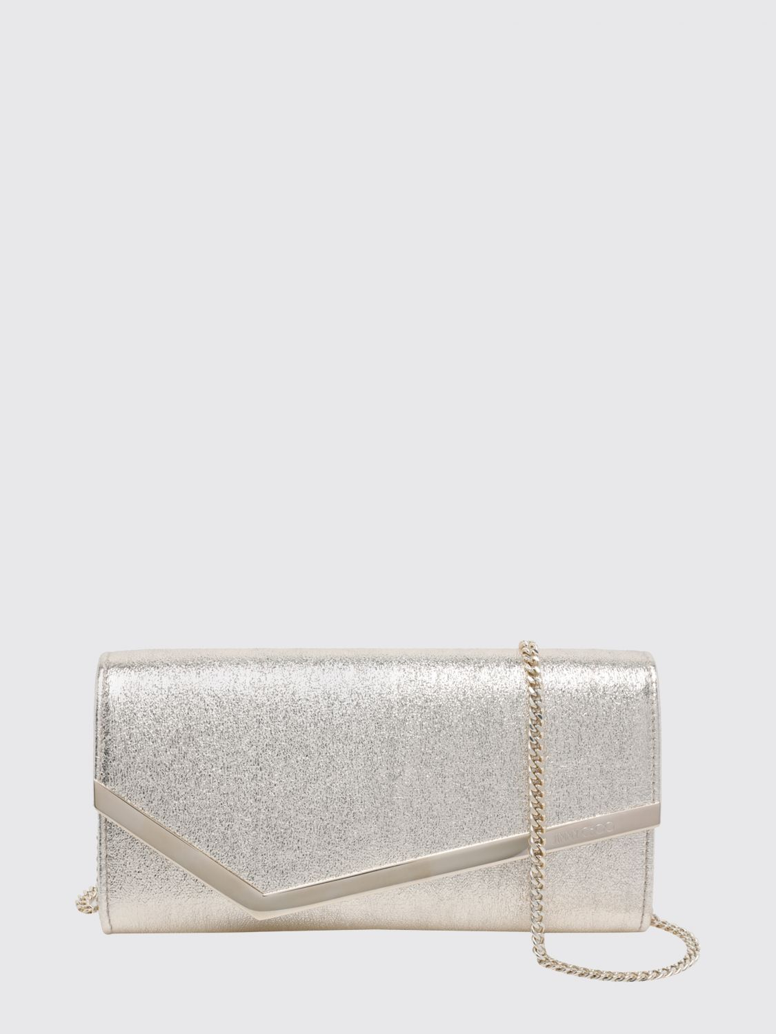 [Jimmy Choo] Minibag FW26 EMMIEDXB PLATINUM ICE/LIGHT GOLD