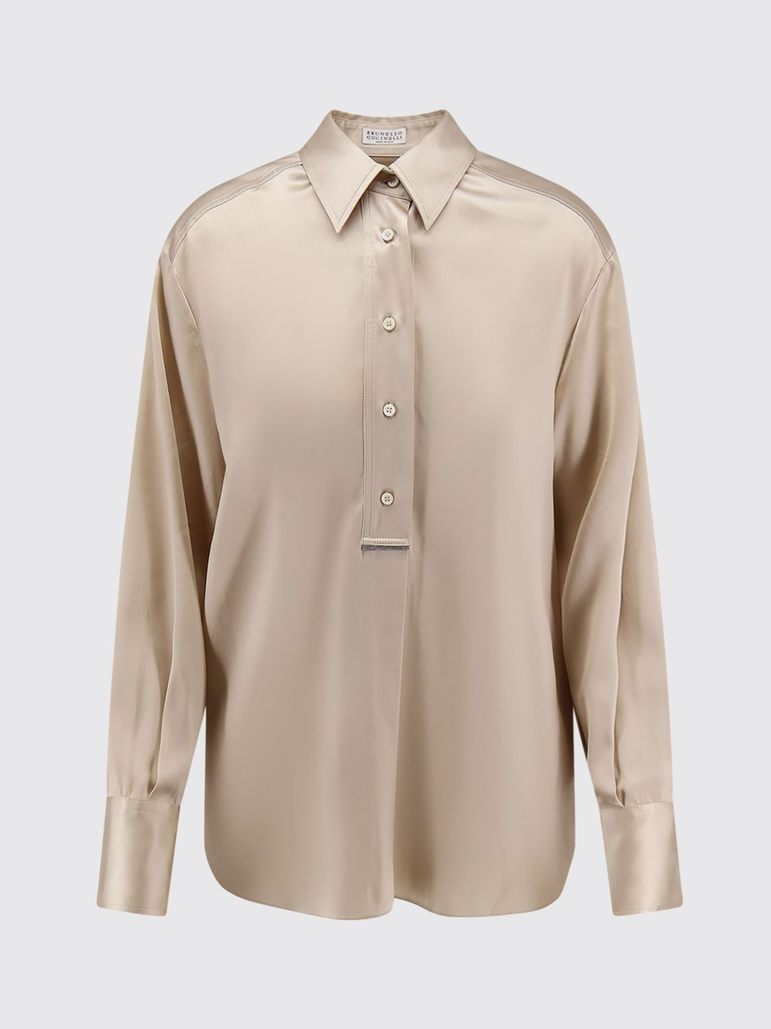 [Brunello Cucinelli] Shirts Long Sleeve SS26 M0C59MQ605 C9643